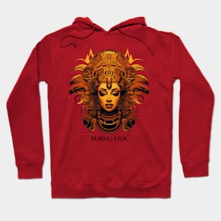 Mawu-Lisa - Fon creator god and goddess - Illustration of an African God Hoodie